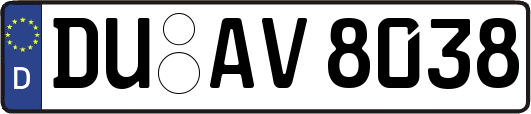DU-AV8038