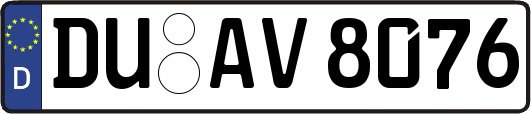 DU-AV8076