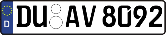 DU-AV8092