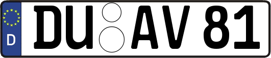 DU-AV81