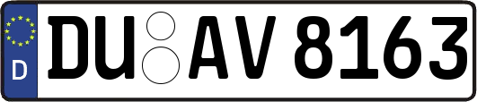 DU-AV8163