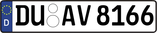 DU-AV8166