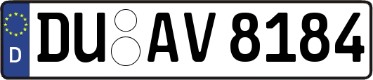 DU-AV8184