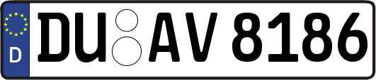 DU-AV8186