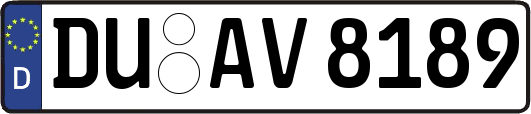 DU-AV8189