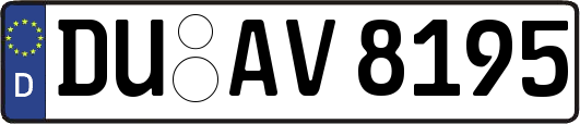 DU-AV8195