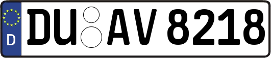 DU-AV8218