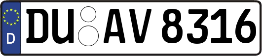 DU-AV8316