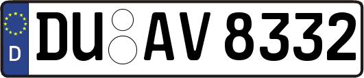 DU-AV8332