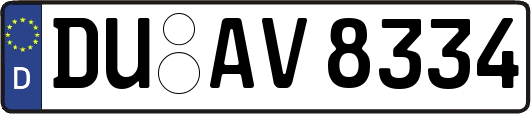 DU-AV8334