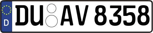 DU-AV8358