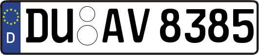 DU-AV8385