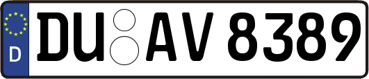 DU-AV8389