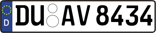 DU-AV8434