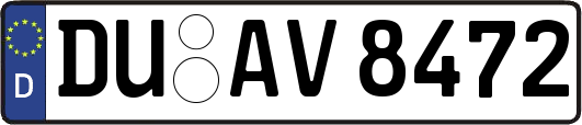 DU-AV8472
