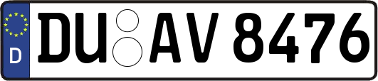 DU-AV8476