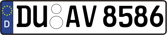 DU-AV8586