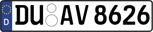 DU-AV8626