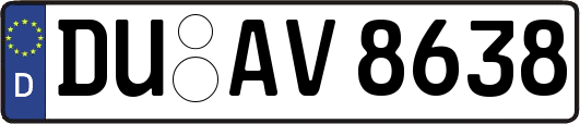 DU-AV8638