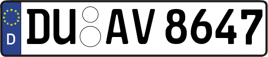 DU-AV8647