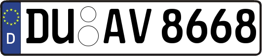DU-AV8668