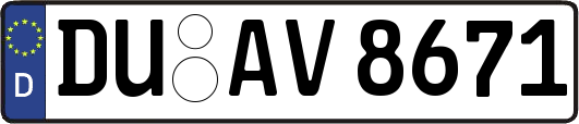 DU-AV8671