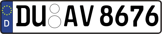 DU-AV8676