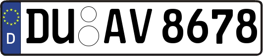 DU-AV8678