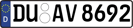 DU-AV8692
