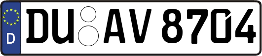 DU-AV8704