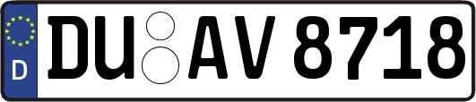 DU-AV8718