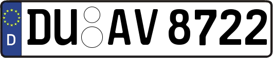 DU-AV8722