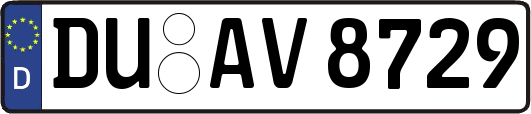 DU-AV8729