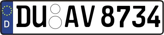 DU-AV8734