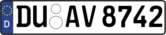 DU-AV8742