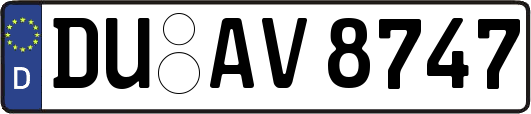 DU-AV8747