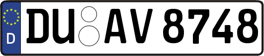 DU-AV8748