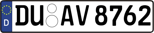 DU-AV8762