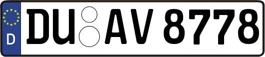 DU-AV8778