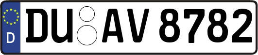 DU-AV8782