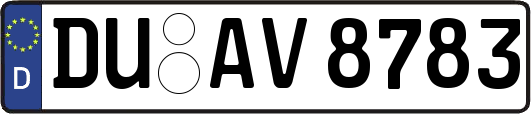 DU-AV8783