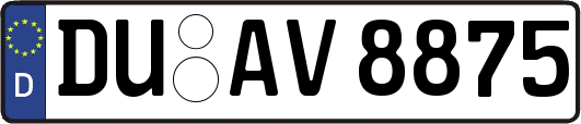 DU-AV8875