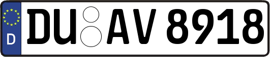 DU-AV8918