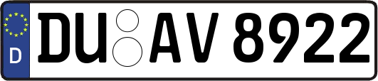 DU-AV8922