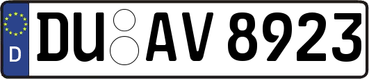 DU-AV8923