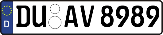 DU-AV8989