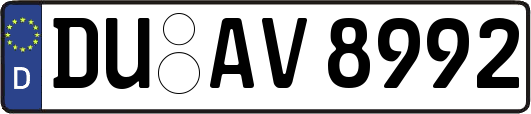 DU-AV8992
