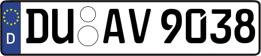 DU-AV9038