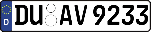 DU-AV9233