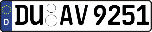 DU-AV9251